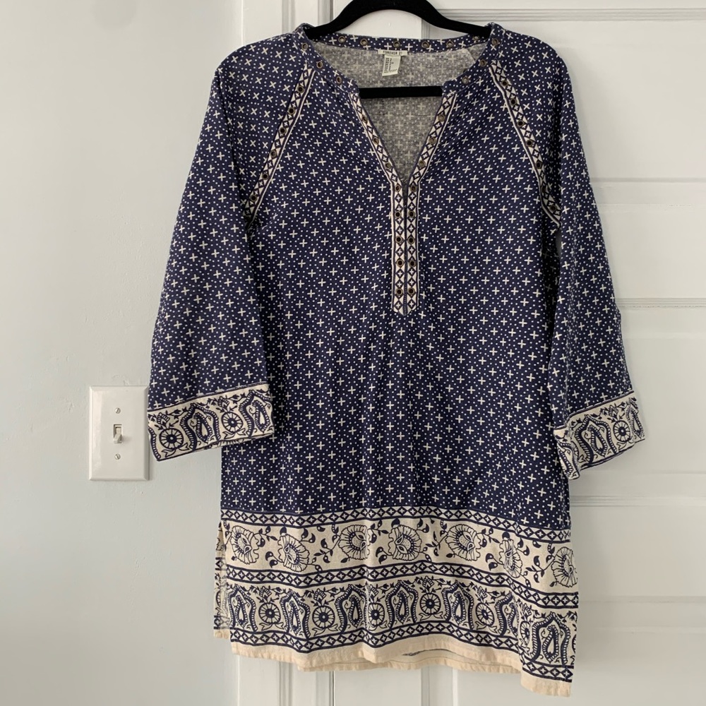 bohemian dress/cover up